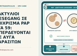 δακτύλιοι Liesegang στο Παπ