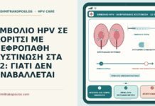 εμβόλιο HPV σε κορίτσι με κυστίνωση