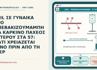 HSIL υπό μπεβακιζουμάμπη