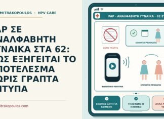 Παπ σε αναλφάβητη γυναίκα
