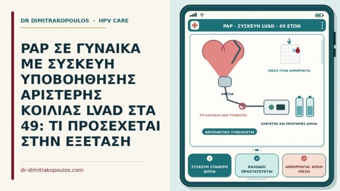 Παπ με συσκευή LVAD