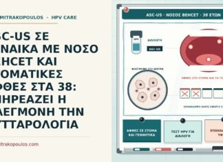 ASC-US ΣΕ ΓΥΝΑΙΚΑ ΜΕ ΝΟΣΟ BEHCET ΚΑΙ ΣΤΟΜΑΤΙΚΕΣ ΑΦΘΕΣ ΣΤΑ 38: ΕΠΗΡΕΑΖΕΙ Η ΦΛΕΓΜΟΝΗ ΤΗΝ ΚΥΤΤΑΡΟΛΟΓΙΑ ASC-US με νόσο Behcet
