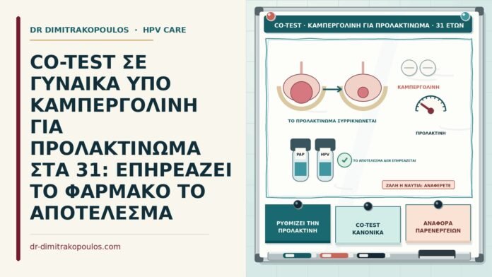 co-test υπό καμπεργολίνη