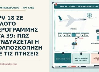 HPV 18 σε πιλότο αερογραμμής
