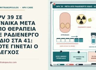 HPV 39 μετά από ραδιενεργό ιώδιο