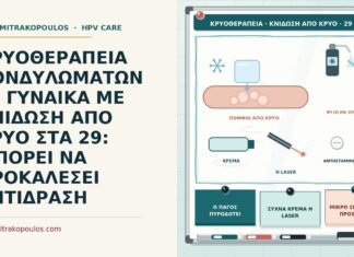 ΚΡΥΟΘΕΡΑΠΕΙΑ ΚΟΝΔΥΛΩΜΑΤΩΝ ΣΕ ΓΥΝΑΙΚΑ ΜΕ ΚΝΙΔΩΣΗ ΑΠΟ ΚΡΥΟ ΣΤΑ 29: ΜΠΟΡΕΙ ΝΑ ΠΡΟΚΑΛΕΣΕΙ ΑΝΤΙΔΡΑΣΗ κρυοθεραπεία με κνίδωση από κρύο