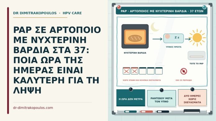 PAP ΣΕ ΑΡΤΟΠΟΙΟ ΜΕ ΝΥΧΤΕΡΙΝΗ ΒΑΡΔΙΑ ΣΤΑ 37: ΠΟΙΑ ΩΡΑ ΤΗΣ ΗΜΕΡΑΣ ΕΙΝΑΙ ΚΑΛΥΤΕΡΗ ΓΙΑ ΤΗ ΛΗΨΗ Παπ σε αρτοποιό με νυχτερινή βάρδια