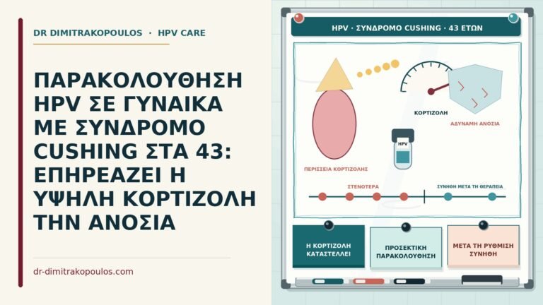 παρακολούθηση HPV με σύνδρομο Cushing