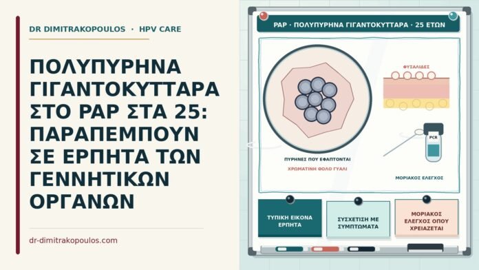 πολυπύρηνα γιγαντοκύτταρα στο Παπ