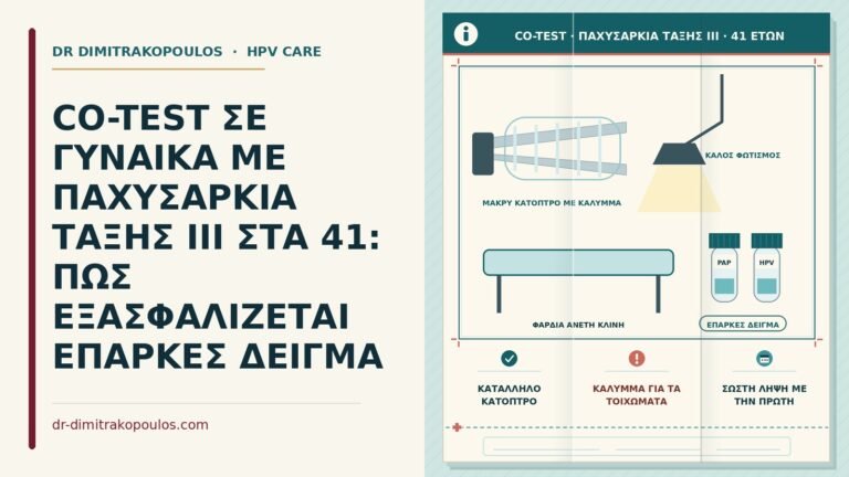 co-test με παχυσαρκία τάξης III