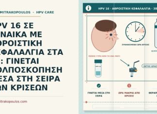 HPV 16 με αθροιστική κεφαλαλγία