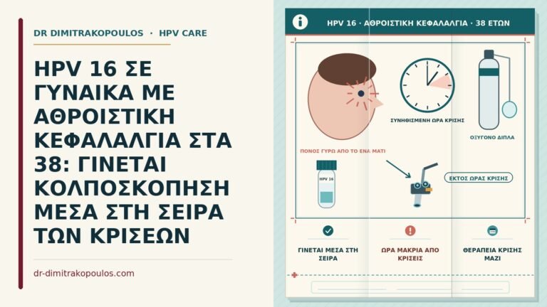 HPV 16 με αθροιστική κεφαλαλγία