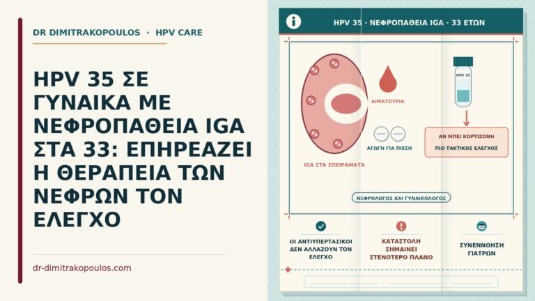 HPV 35 με νεφροπάθεια IgA