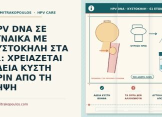 HPV DNA με κυστοκήλη