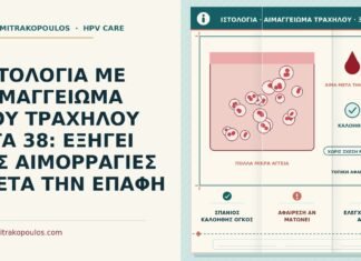 ΙΣΤΟΛΟΓΙΑ ΜΕ ΑΙΜΑΓΓΕΙΩΜΑ ΤΟΥ ΤΡΑΧΗΛΟΥ ΣΤΑ 38: ΕΞΗΓΕΙ ΤΙΣ ΑΙΜΟΡΡΑΓΙΕΣ ΜΕΤΑ ΤΗΝ ΕΠΑΦΗ αιμαγγείωμα του τραχήλου