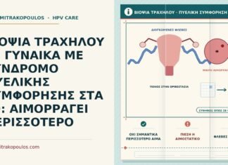 ΒΙΟΨΙΑ ΤΡΑΧΗΛΟΥ ΣΕ ΓΥΝΑΙΚΑ ΜΕ ΣΥΝΔΡΟΜΟ ΠΥΕΛΙΚΗΣ ΣΥΜΦΟΡΗΣΗΣ ΣΤΑ 39: ΑΙΜΟΡΡΑΓΕΙ ΠΕΡΙΣΣΟΤΕΡΟ βιοψία τραχήλου με σύνδρομο πυελικής συμφόρησης