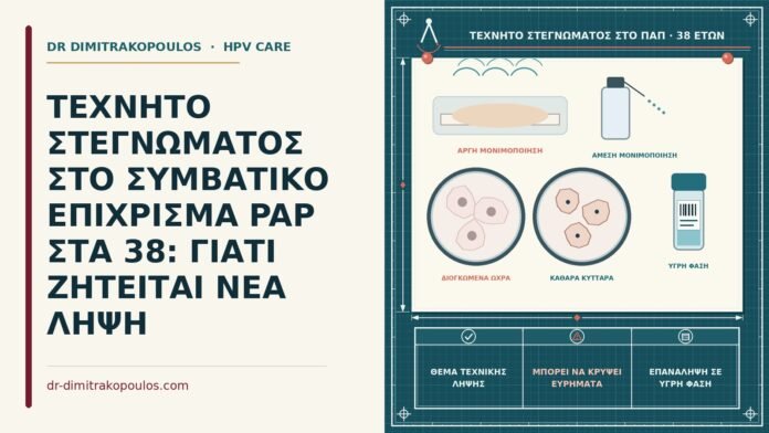 τεχνητό στεγνώματος στο Παπ