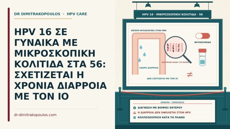 HPV 16 με μικροσκοπική κολίτιδα