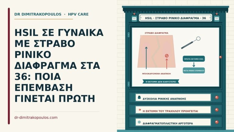 HSIL με στραβό ρινικό διάφραγμα