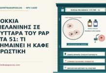ΚΟΚΚΙΑ ΜΕΛΑΝΙΝΗΣ ΣΕ ΚΥΤΤΑΡΑ ΤΟΥ PAP ΣΤΑ 51: ΤΙ ΣΗΜΑΙΝΕΙ Η ΚΑΦΕ ΧΡΩΣΤΙΚΗ μελανίνη στο Παπ