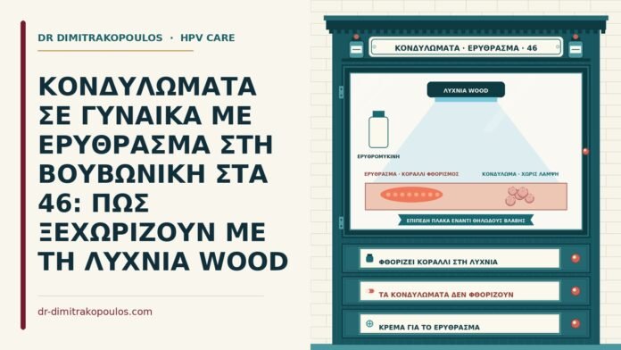κονδυλώματα και ερύθρασμα