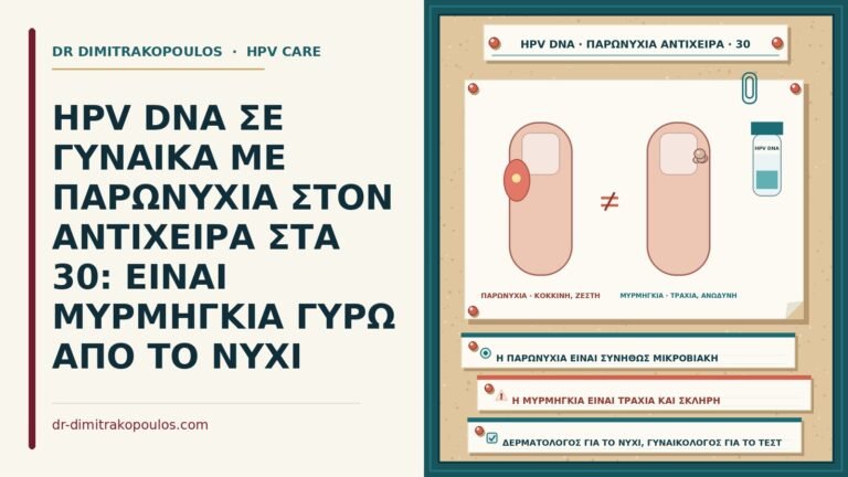 HPV DNA με παρωνυχία