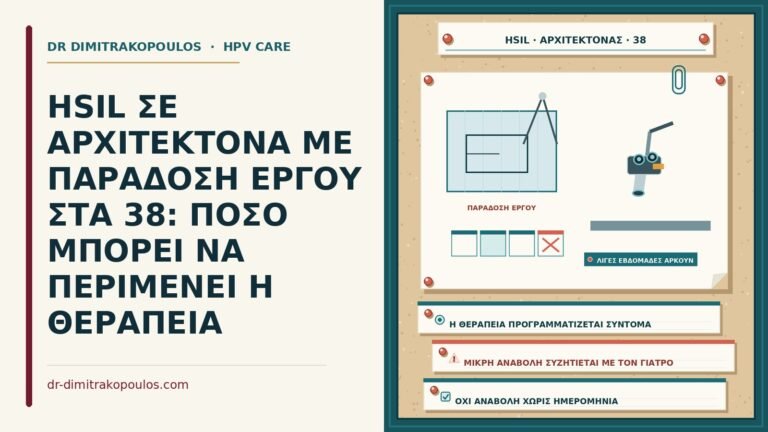 HSIL σε αρχιτέκτονα με παράδοση έργου