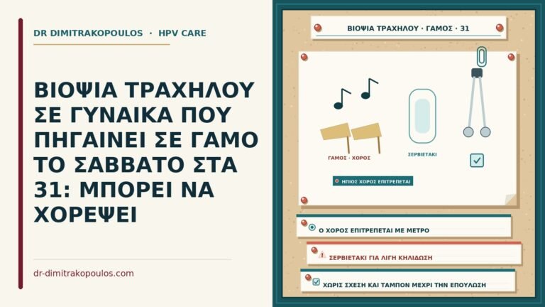 βιοψία τραχήλου πριν από γάμο