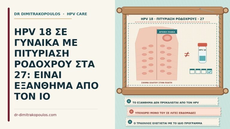 HPV 18 με πιτυρίαση ροδόχρου