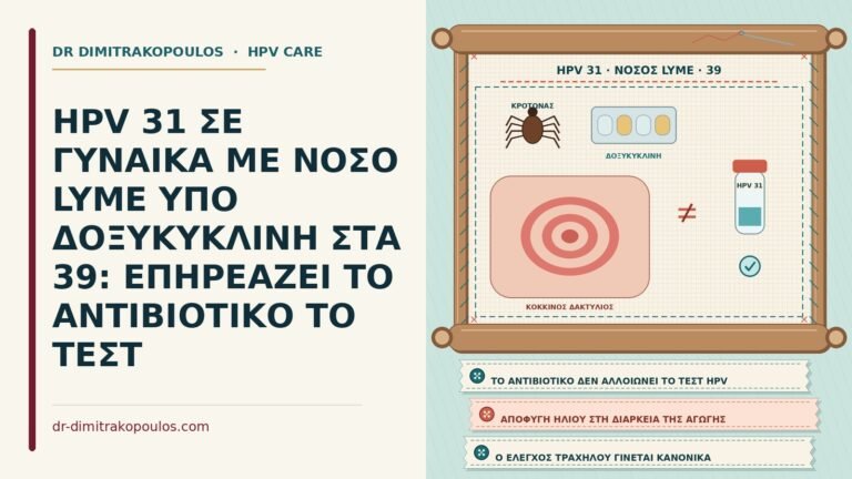 HPV 31 με νόσο Lyme