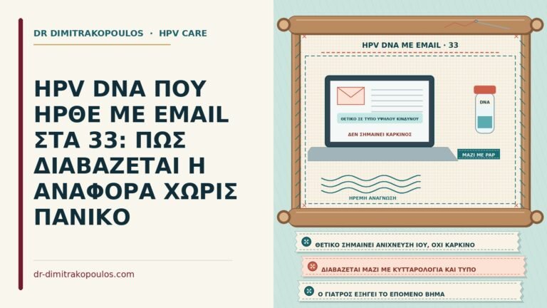 HPV DNA που ήρθε με email