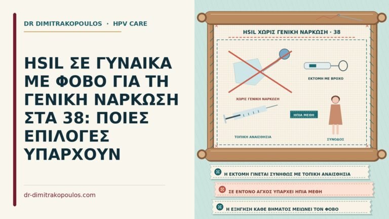 HSIL με φόβο για τη γενική νάρκωση