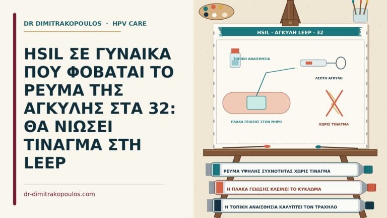 HSIL και ρεύμα της αγκύλης στη LEEP