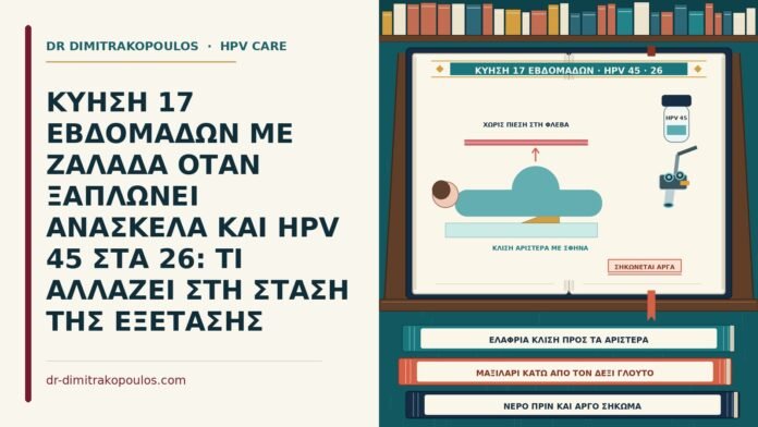 κύηση 17 εβδομάδων με λιποθυμίες και HPV 45