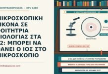 ΜΙΚΡΟΣΚΟΠΙΚΗ ΕΙΚΟΝΑ ΣΕ ΦΟΙΤΗΤΡΙΑ ΒΙΟΛΟΓΙΑΣ ΣΤΑ 22: ΜΠΟΡΕΙ ΝΑ ΦΑΝΕΙ Ο ΙΟΣ ΣΤΟ ΜΙΚΡΟΣΚΟΠΙΟ μικροσκοπική εικόνα και ορατότητα του ιού