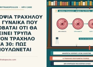 ΒΙΟΨΙΑ ΤΡΑΧΗΛΟΥ ΣΕ ΓΥΝΑΙΚΑ ΠΟΥ ΦΟΒΑΤΑΙ ΟΤΙ ΘΑ ΜΕΙΝΕΙ ΤΡΥΠΑ ΣΤΟΝ ΤΡΑΧΗΛΟ ΣΤΑ 30: ΠΩΣ ΕΠΟΥΛΩΝΕΤΑΙ βιοψία τραχήλου και φόβος για τρύπα στον τράχηλο