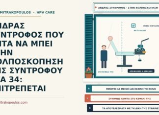 ΑΝΔΡΑΣ ΣΥΝΤΡΟΦΟΣ ΠΟΥ ΖΗΤΑ ΝΑ ΜΠΕΙ ΣΤΗΝ ΚΟΛΠΟΣΚΟΠΗΣΗ ΤΗΣ ΣΥΝΤΡΟΦΟΥ ΣΤΑ 34: ΕΠΙΤΡΕΠΕΤΑΙ σύντροφος στην κολποσκόπηση