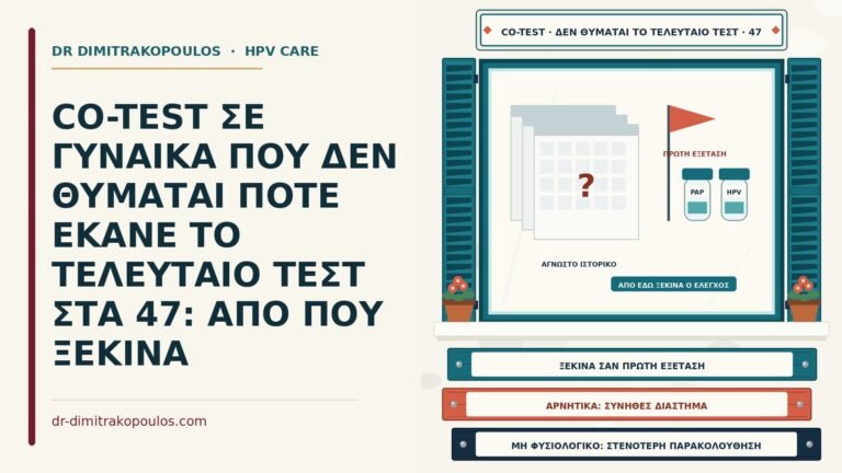 co-test χωρίς γνωστό ιστορικό