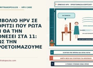 ΕΜΒΟΛΙΟ HPV ΣΕ ΚΟΡΙΤΣΙ ΠΟΥ ΡΩΤΑ ΑΝ ΘΑ ΤΗΝ ΠΟΝΕΣΕΙ ΣΤΑ 11: ΠΩΣ ΤΗΝ ΠΡΟΕΤΟΙΜΑΖΟΥΜΕ προετοιμασία κοριτσιού για το εμβόλιο HPV
