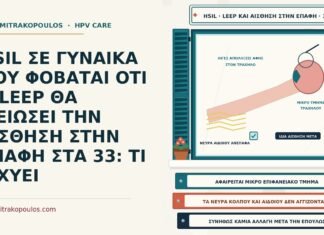 HSIL ΣΕ ΓΥΝΑΙΚΑ ΠΟΥ ΦΟΒΑΤΑΙ ΟΤΙ Η LEEP ΘΑ ΜΕΙΩΣΕΙ ΤΗΝ ΑΙΣΘΗΣΗ ΣΤΗΝ ΕΠΑΦΗ ΣΤΑ 33: ΤΙ ΙΣΧΥΕΙ αίσθηση στην επαφή μετά τη LEEP