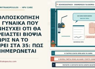 ενημέρωση για βιοψία στην κολποσκόπηση
