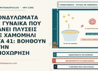 ΚΟΝΔΥΛΩΜΑΤΑ ΣΕ ΓΥΝΑΙΚΑ ΠΟΥ ΚΑΝΕΙ ΠΛΥΣΕΙΣ ΜΕ ΧΑΜΟΜΗΛΙ ΣΤΑ 41: ΒΟΗΘΟΥΝ ΣΤΗΝ ΥΠΟΧΩΡΗΣΗ πλύσεις με χαμομήλι στα κονδυλώματα