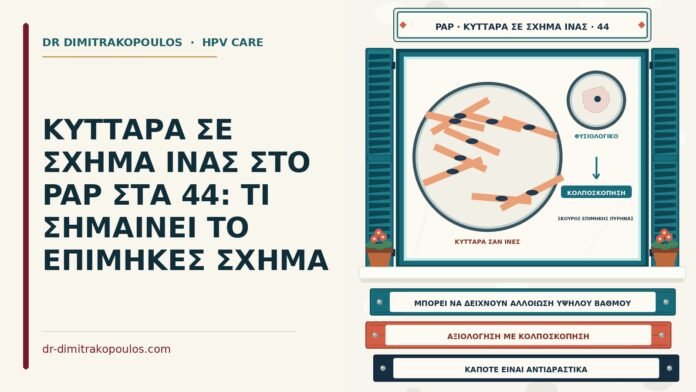 κύτταρα σε σχήμα ίνας στο Παπ