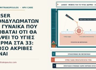 LASER ΚΟΝΔΥΛΩΜΑΤΩΝ ΣΕ ΓΥΝΑΙΚΑ ΠΟΥ ΦΟΒΑΤΑΙ ΟΤΙ ΘΑ ΚΑΨΕΙ ΤΟ ΥΓΙΕΣ ΔΕΡΜΑ ΣΤΑ 33: ΠΟΣΟ ΑΚΡΙΒΕΣ ΕΙΝΑΙ ακρίβεια του laser στα κονδυλώματα