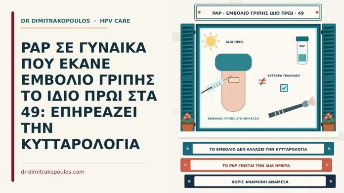 Παπ μετά από εμβόλιο γρίπης