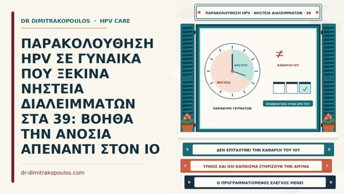 νηστεία διαλειμμάτων και HPV