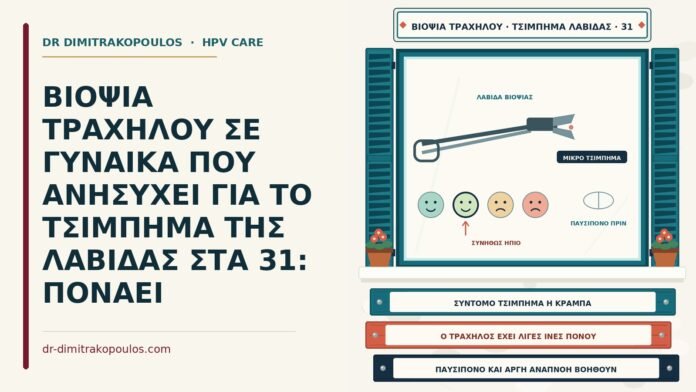 πόνος στη βιοψία τραχήλου