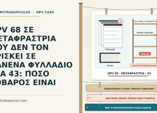 HPV 68 ως λιγότερο γνωστός τύπος