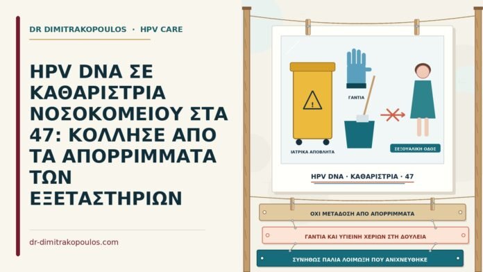 HPV DNA και νοσοκομειακά απορρίμματα