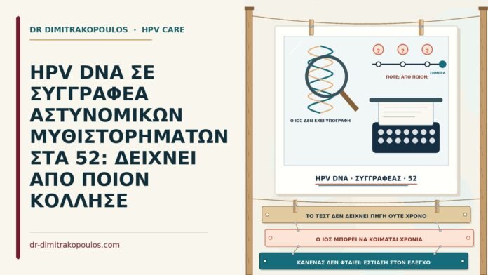 HPV DNA και χρόνος μόλυνσης